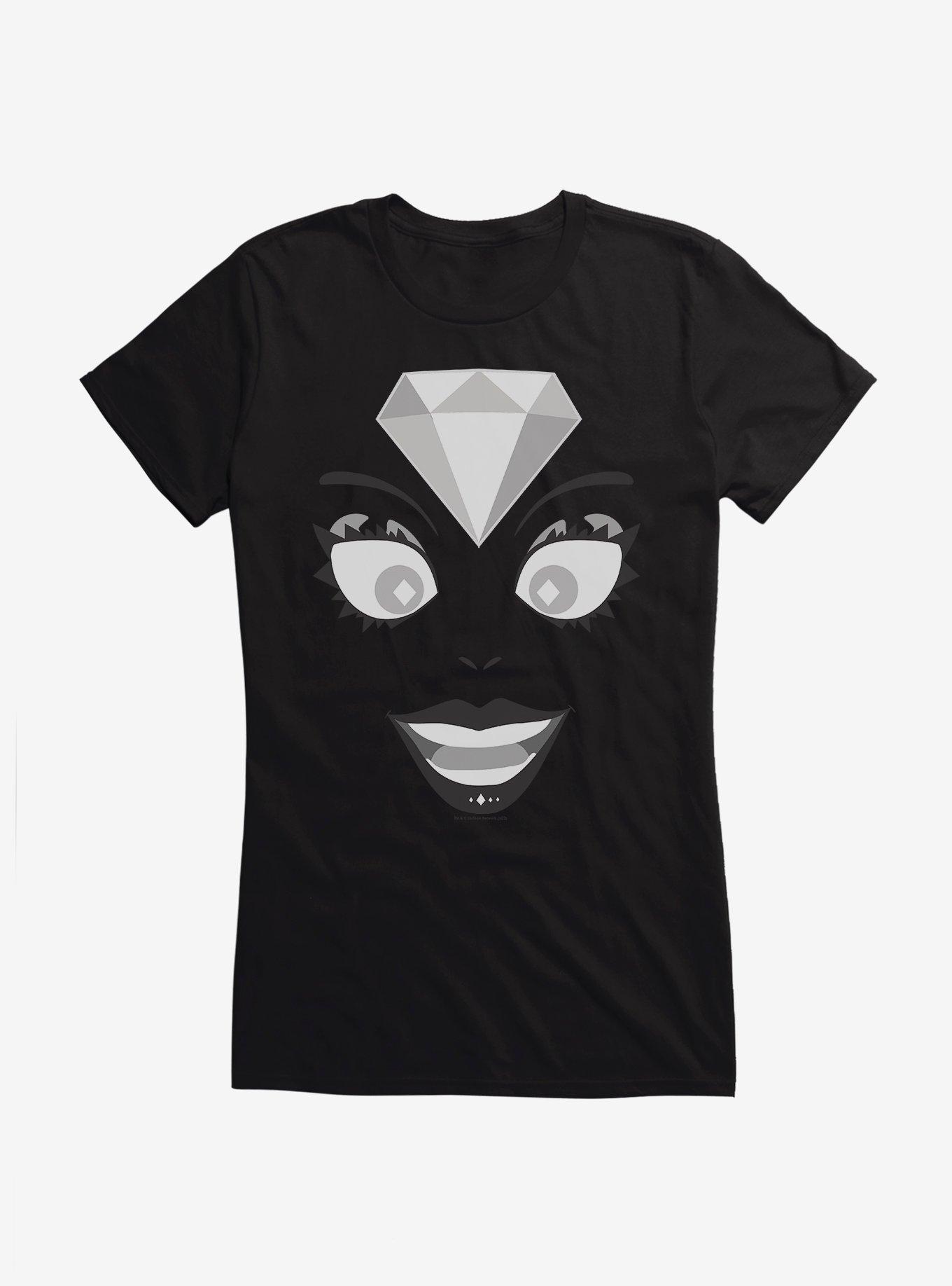 Steven Universe White Diamond Face Girls T-Shirt