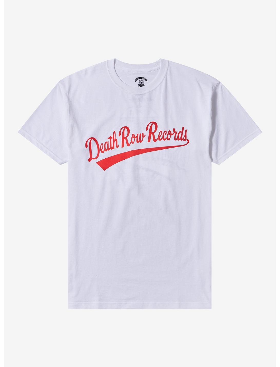 Death Row Records Logo T-Shirt, BRIGHT WHITE, hi-res