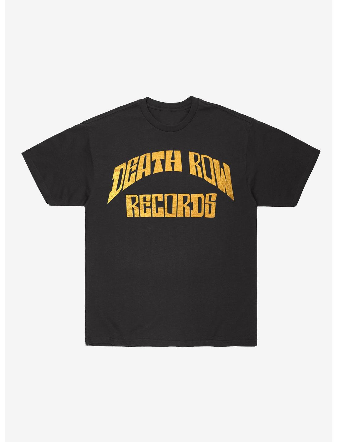 Death Row Records Doggystyle Font Logo T-Shirt, BLACK, hi-res