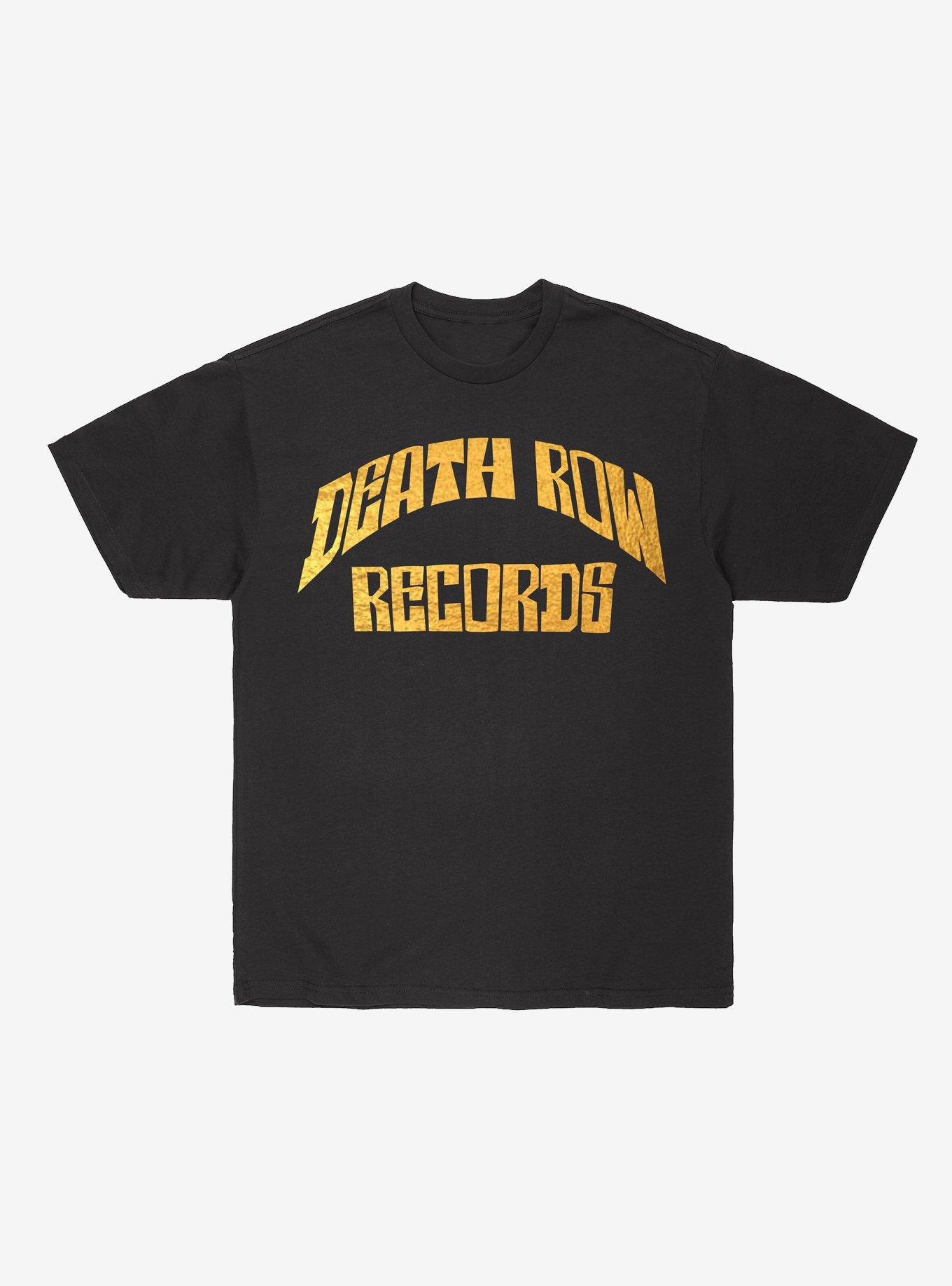 Death Row Records Doggystyle Font Logo T-Shirt, BLACK, hi-res