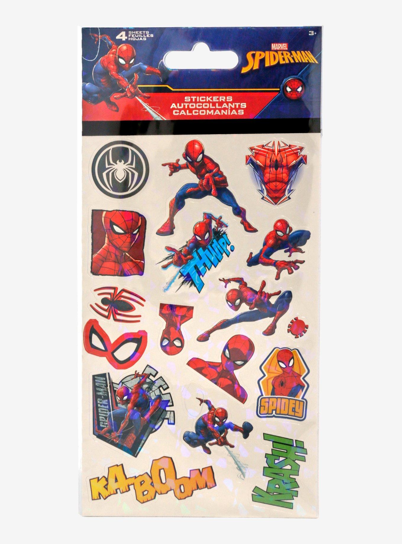 Set of 600 Spiderman Stickers