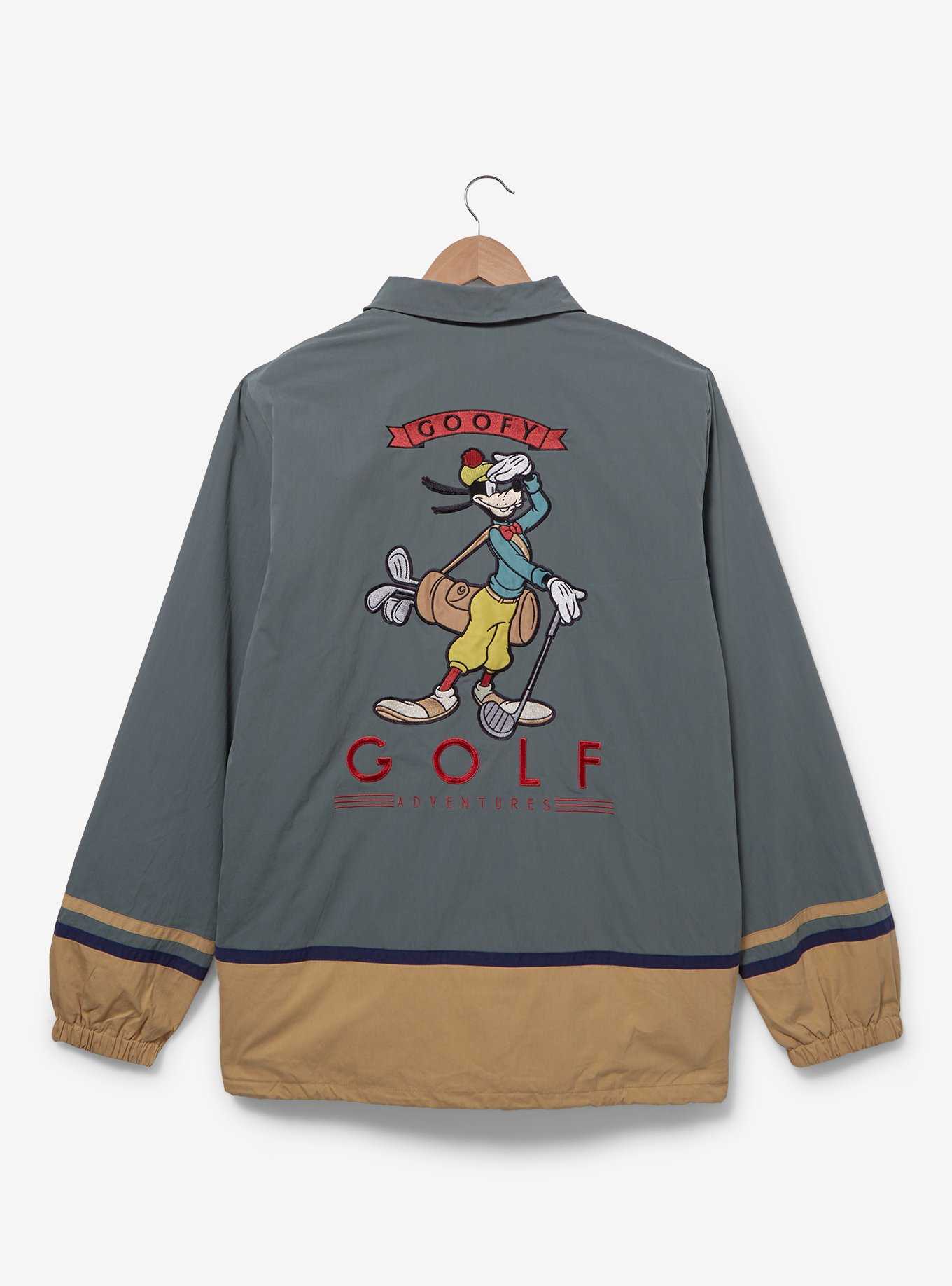 Disney Goofy Golf Embroidered Jacket — BoxLunch Exclusive, , hi-res