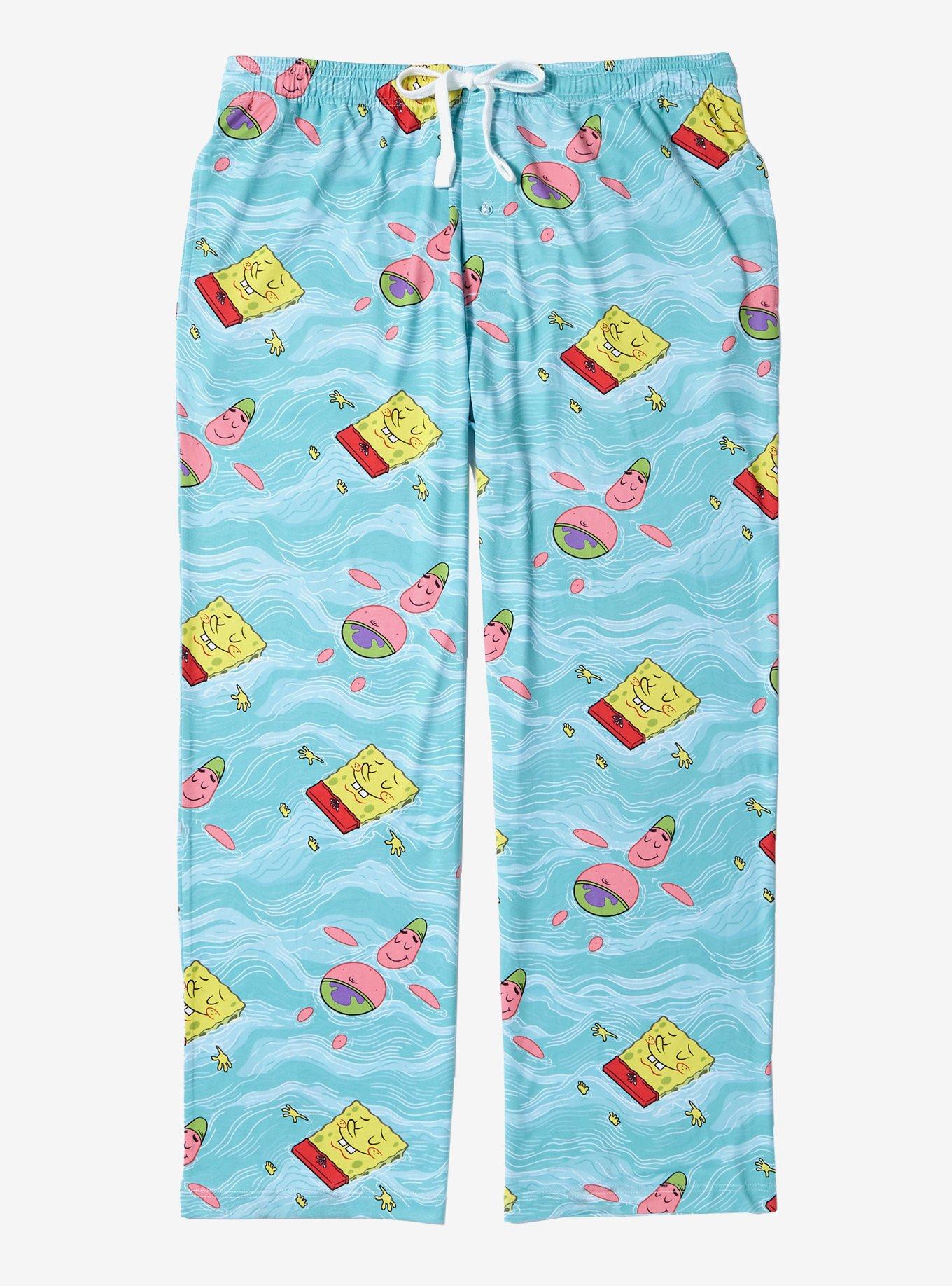 SpongeBob SquarePants Patrick and Allover Print Women's Plus Sleep Pants — BoxLunch Exclusive