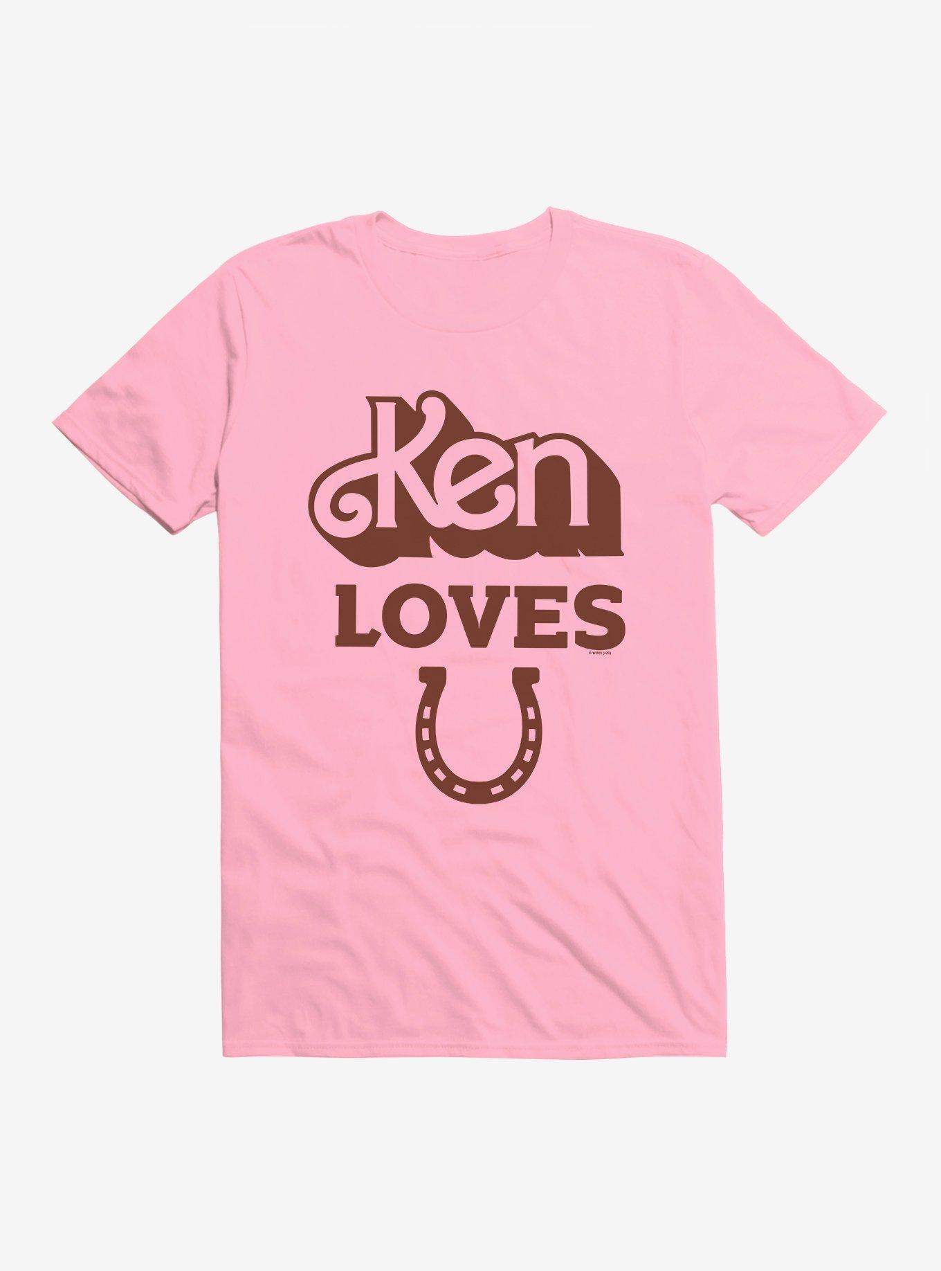 Barbie Movie Ken Loves "U" Horseshoe T-Shirt, , hi-res