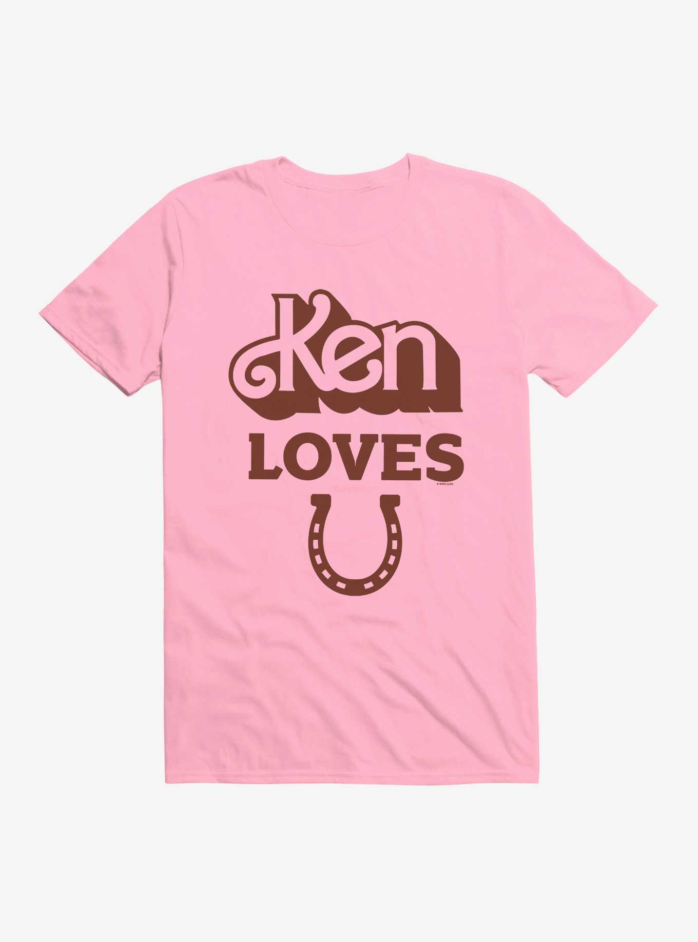 Barbie Movie Ken Loves "U" Horseshoe T-Shirt, , hi-res