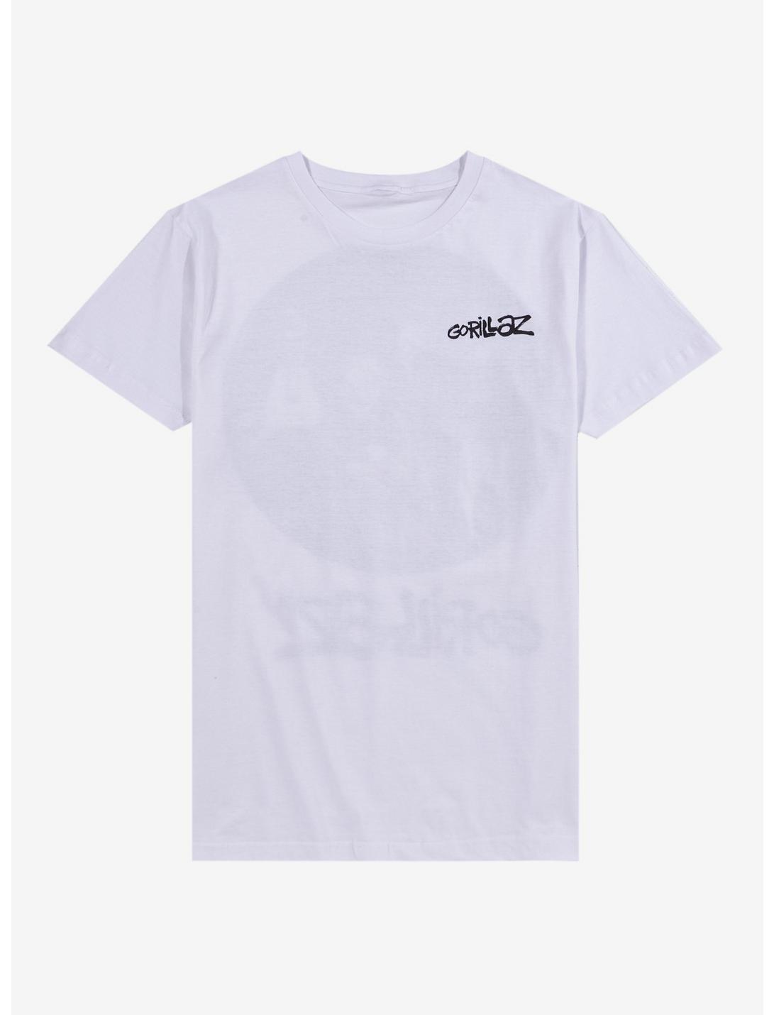 Gorillaz Song Machine Group Boyfriend Fit Girls T-Shirt, BRIGHT WHITE, hi-res