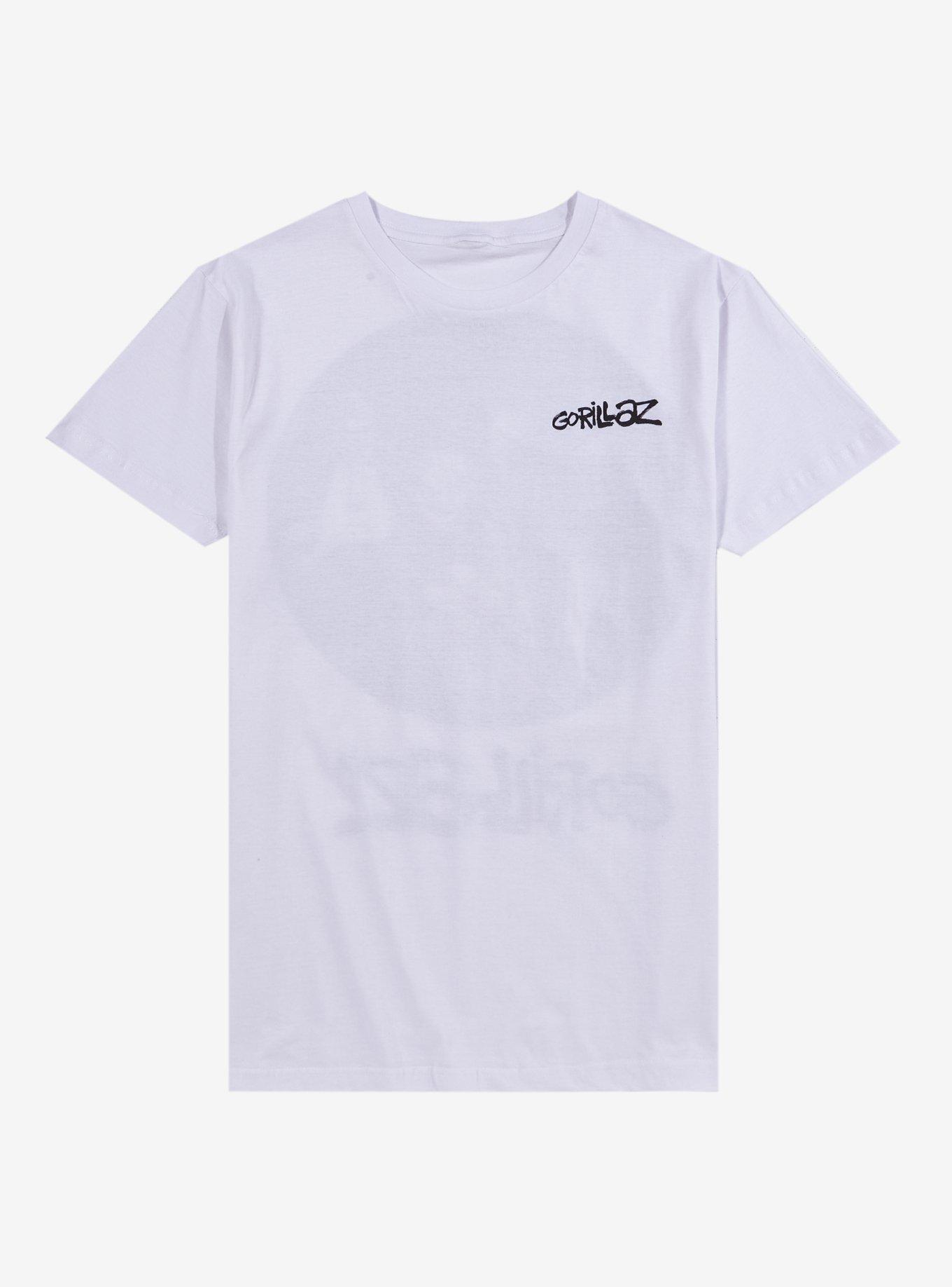 Gorillaz Song Machine Group Boyfriend Fit Girls T-Shirt, , hi-res