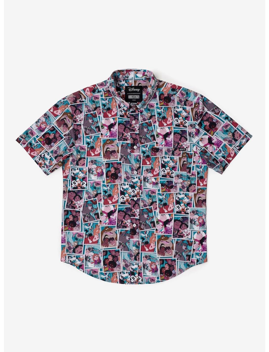 RSVLTS x Disney100 "Say Cheeeese!" Button-Up Shirt, MULTI, hi-res