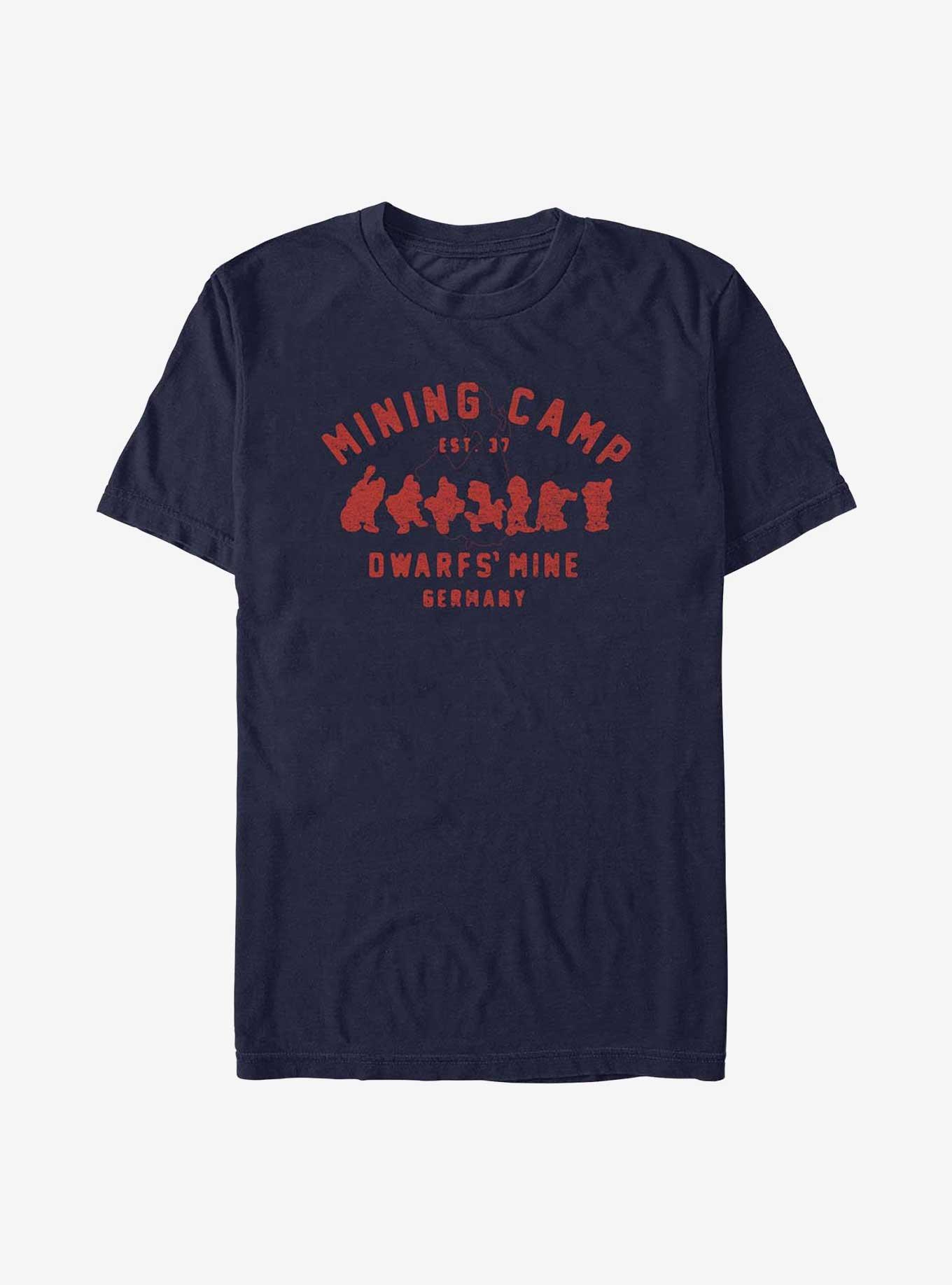 Disney Snow White and the Seven Dwarfs Mining Camp T-Shirt, NAVY, hi-res