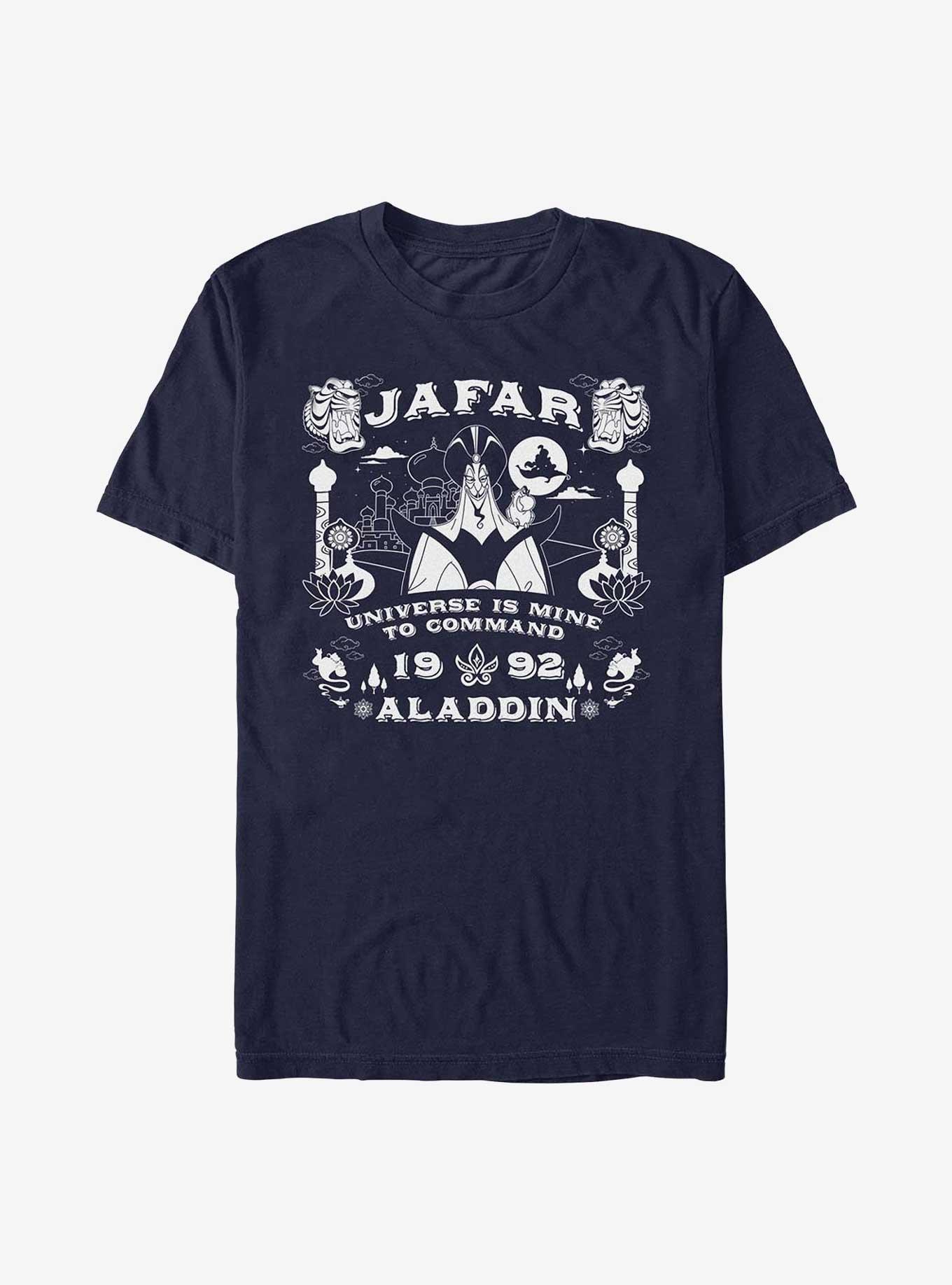 Disney Aladdin Jafar World To Command T-Shirt, NAVY, hi-res