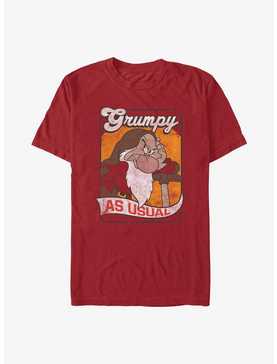 Disney Snow White and the Seven Dwarfs Grumpy Card T-Shirt, , hi-res