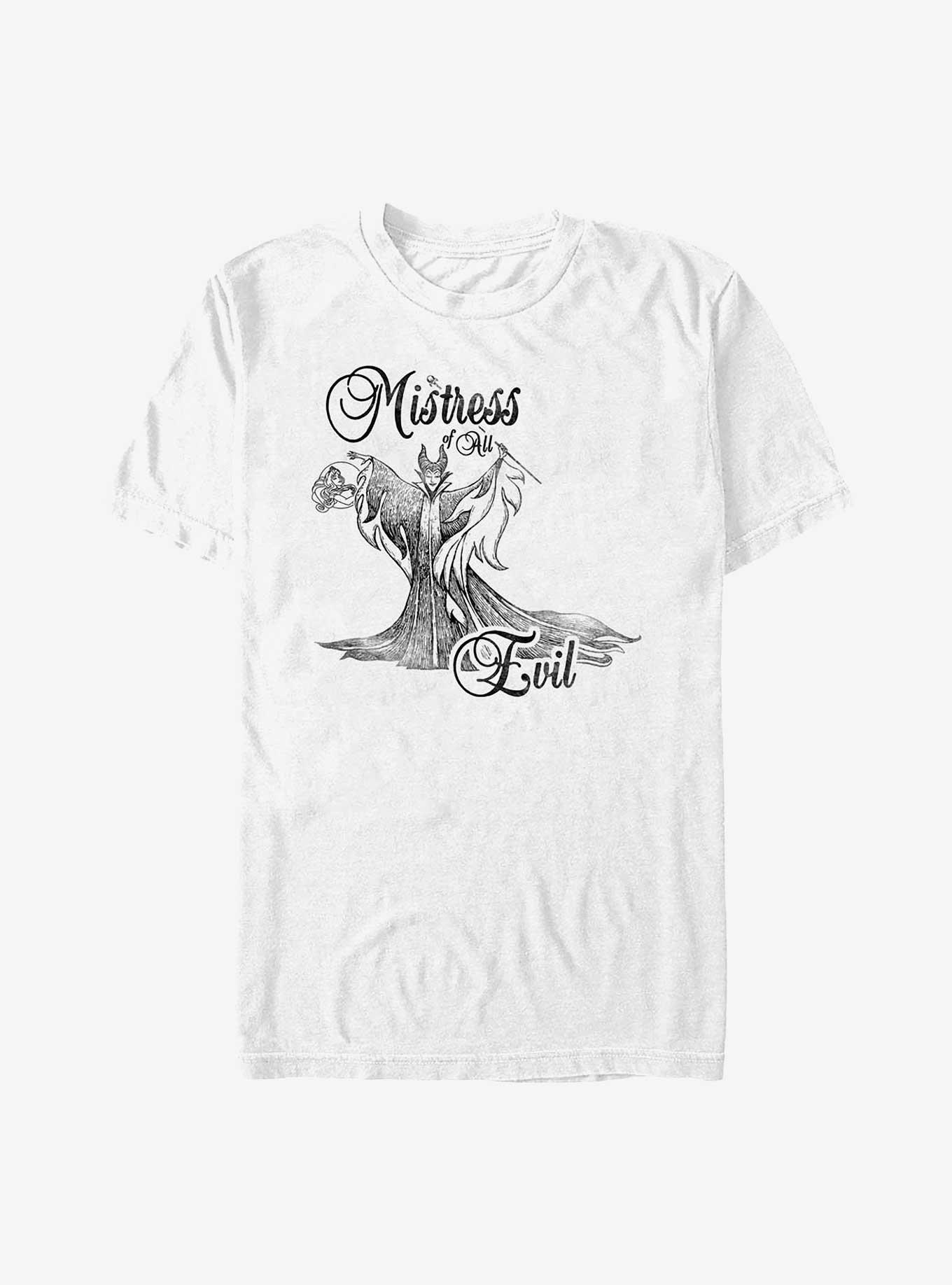 Disney Sleeping Beauty Maleficent Mistress Of Evil T-Shirt, WHITE, hi-res