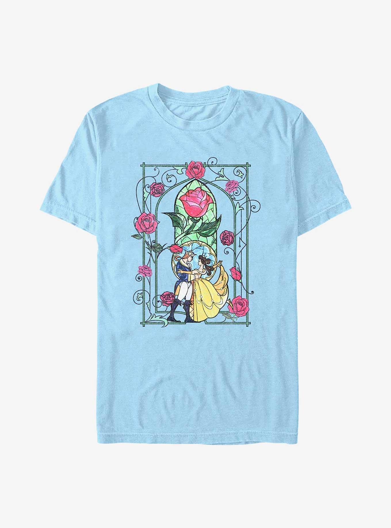 Disney Beauty and the Beast Beauty Dance T-Shirt, LT BLUE, hi-res