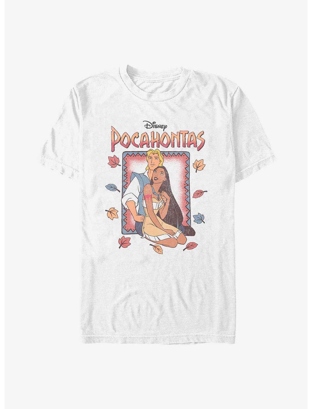 Disney Pocahontas John Smith and Pocahontas T-Shirt, WHITE, hi-res