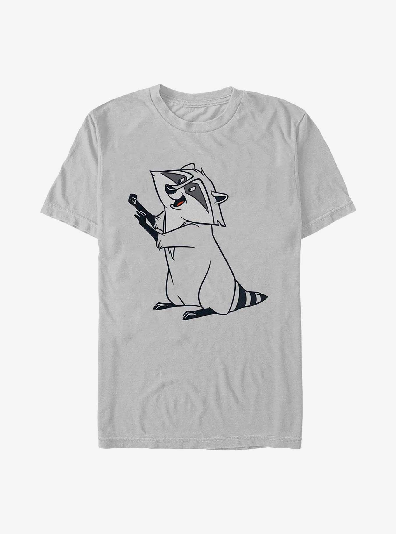 Disney Pocahontas Big Meeko T-Shirt, SILVER, hi-res