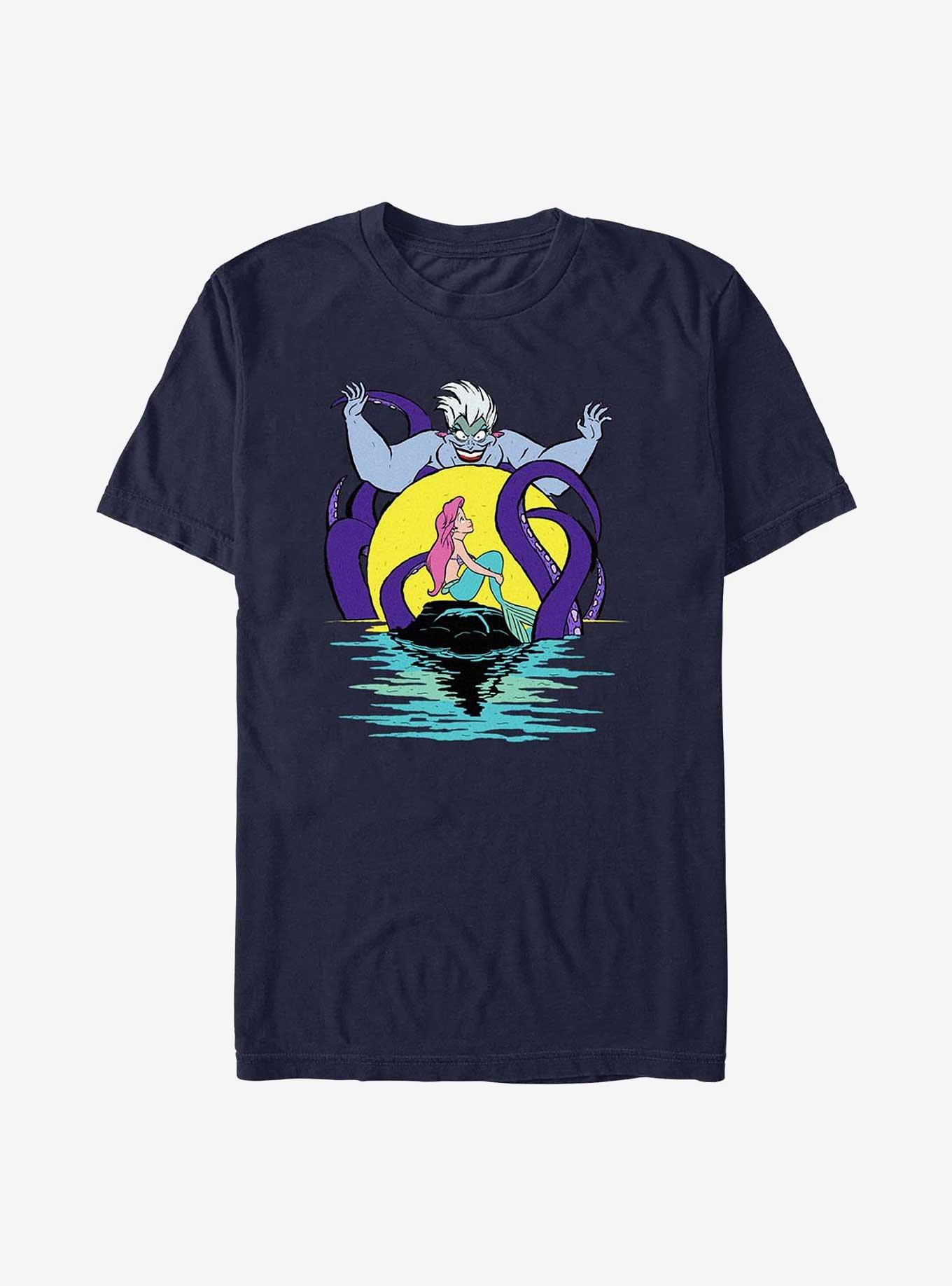 Disney The Little Mermaid Ursula Over Ariel T-Shirt, , hi-res