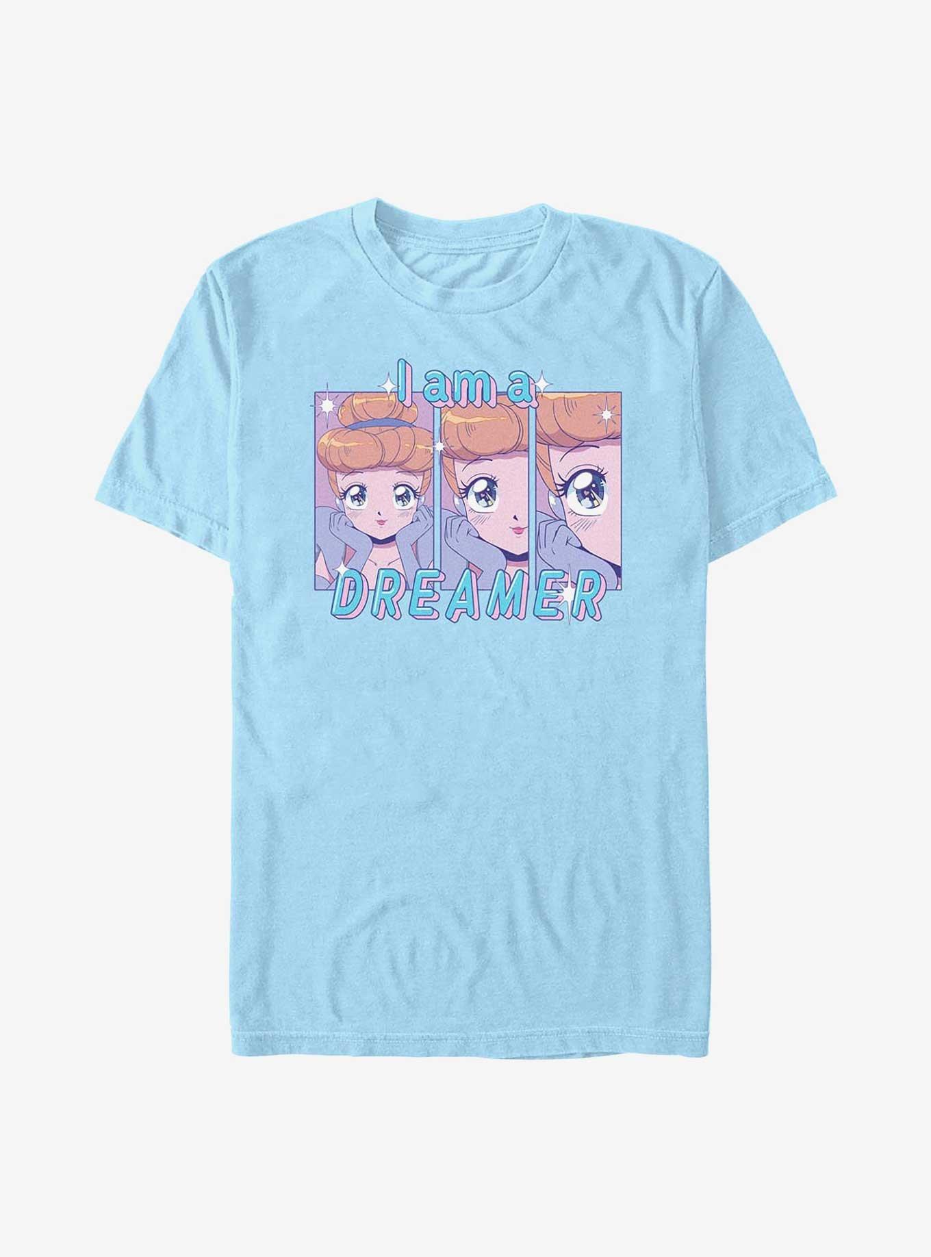 Disney Cinderella Anime Style I Am A Dreamerer T-Shirt, , hi-res