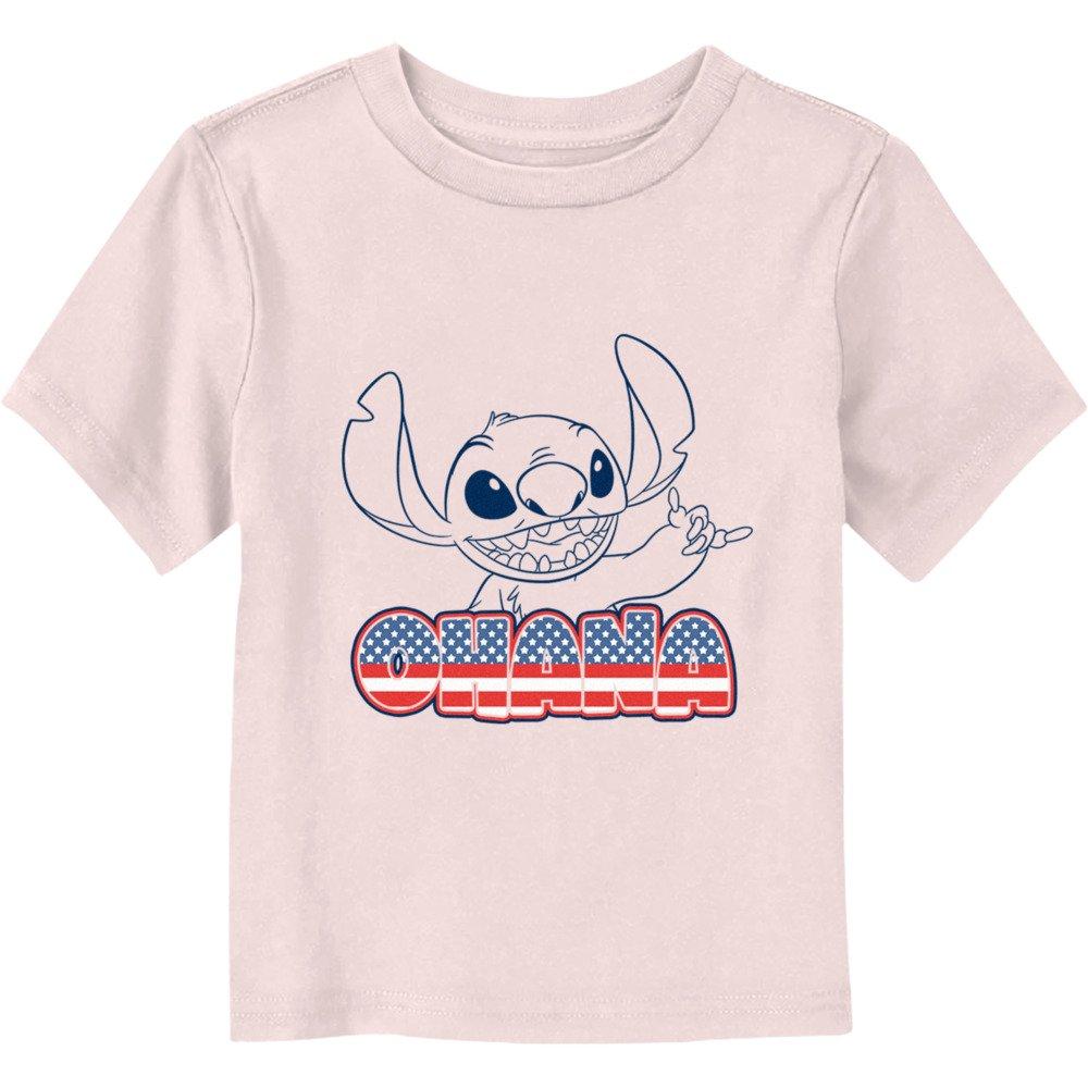 Disney Lilo & Stitch America Ohana Toddler T-Shirt, , hi-res