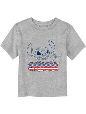 Disney Lilo & Stitch America Ohana Toddler T-Shirt, , hi-res