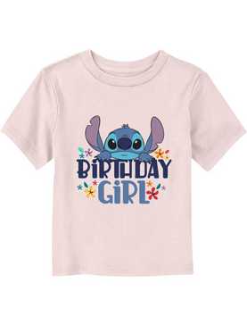 Disney Lilo & Stitch Birthday Girl Stitch Toddler T-Shirt, , hi-res