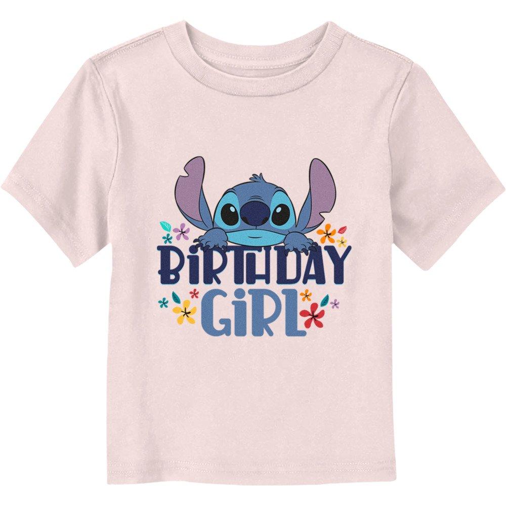 Disney Lilo & Stitch Birthday Girl Stitch Toddler T-Shirt, , hi-res