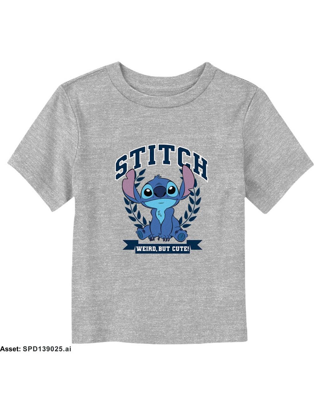Disney Lilo & Stitch Weird But Cute Toddler T-Shirt, ATH HTR, hi-res