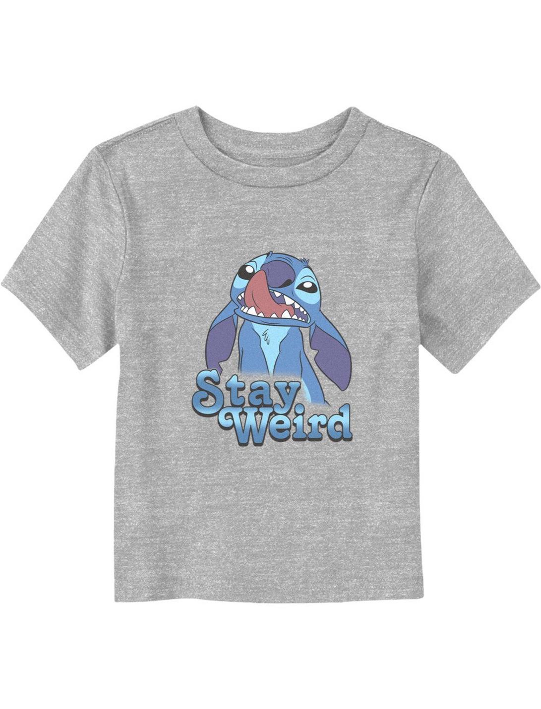 Disney Lilo & Stitch Stay Weird Toddler T-Shirt, ATH HTR, hi-res