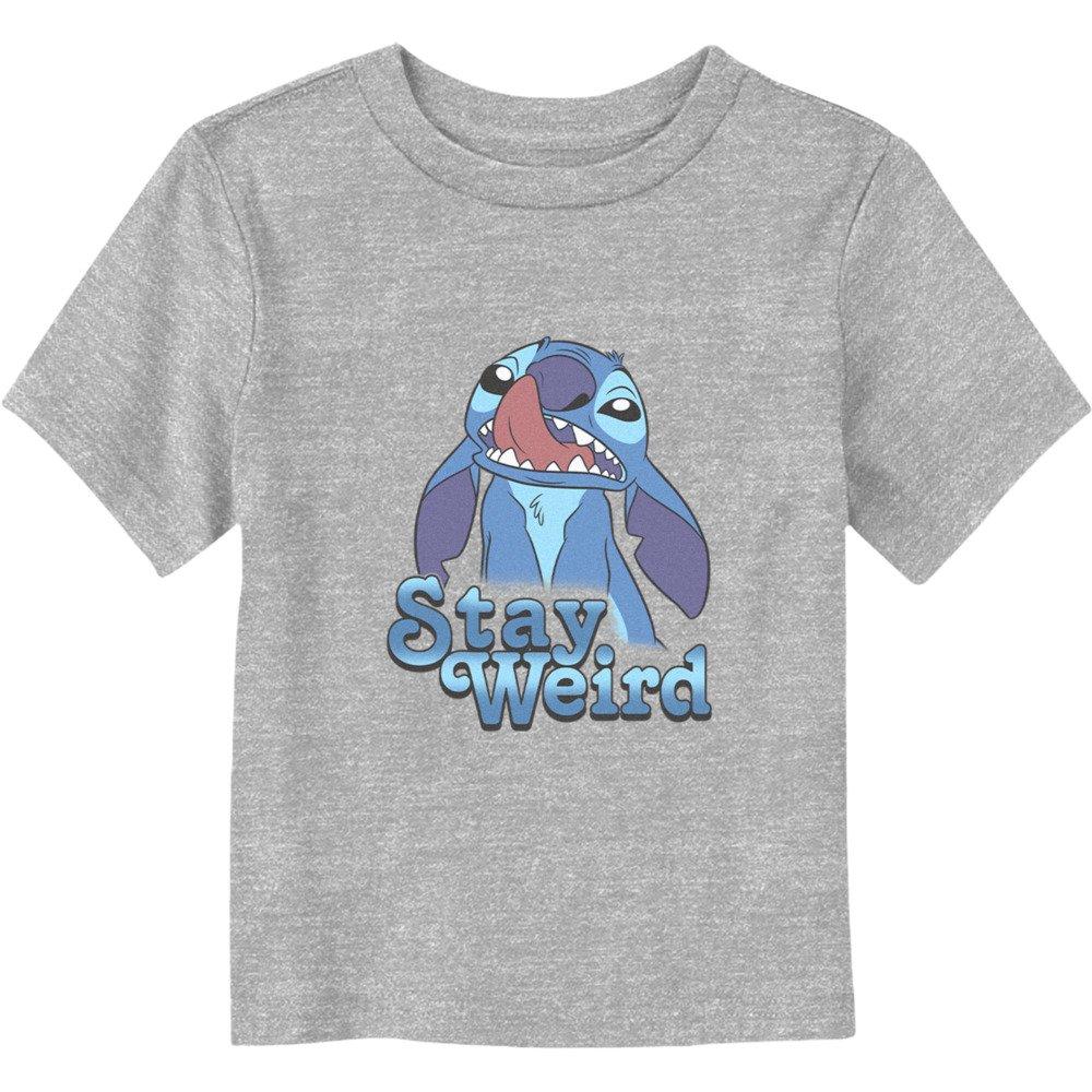 Disney Lilo & Stitch Stay Weird Toddler T-Shirt, ATH HTR, hi-res