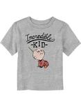 Disney Pixar The Incredibles Jack-Jack Incredible Kid Toddler T-Shirt, ATH HTR, hi-res