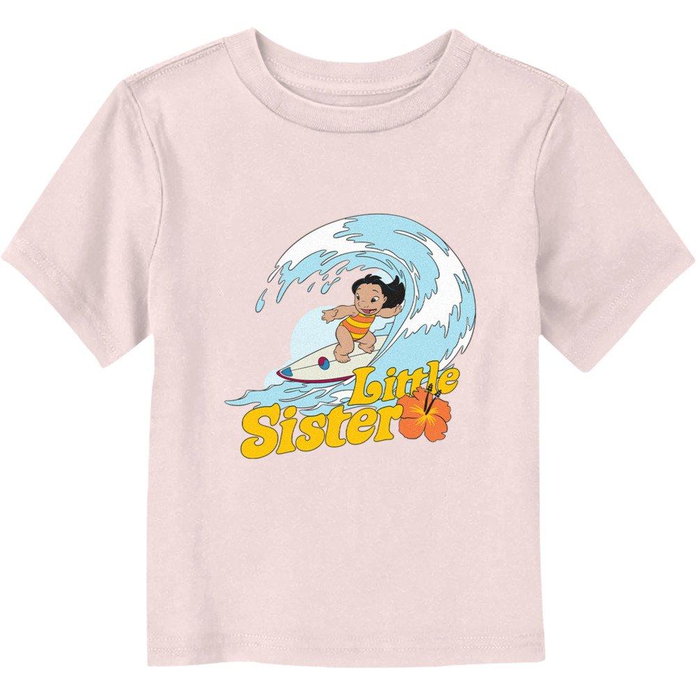 Disney Lilo & Stitch Little Sister Toddler T-Shirt, LIGHT PINK, hi-res