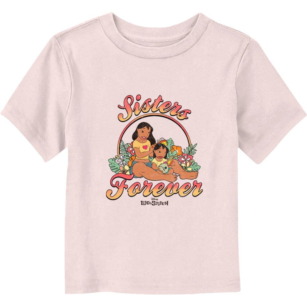 Disney Lilo & Stitch Sisters Forever Toddler T-Shirt, LIGHT PINK, hi-res