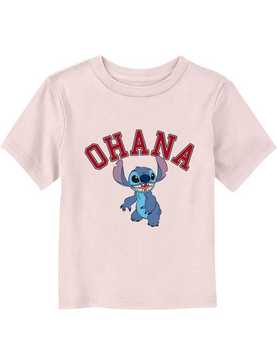 Disney Lilo & Stitch Ohana Collegiate Toddler T-Shirt, , hi-res