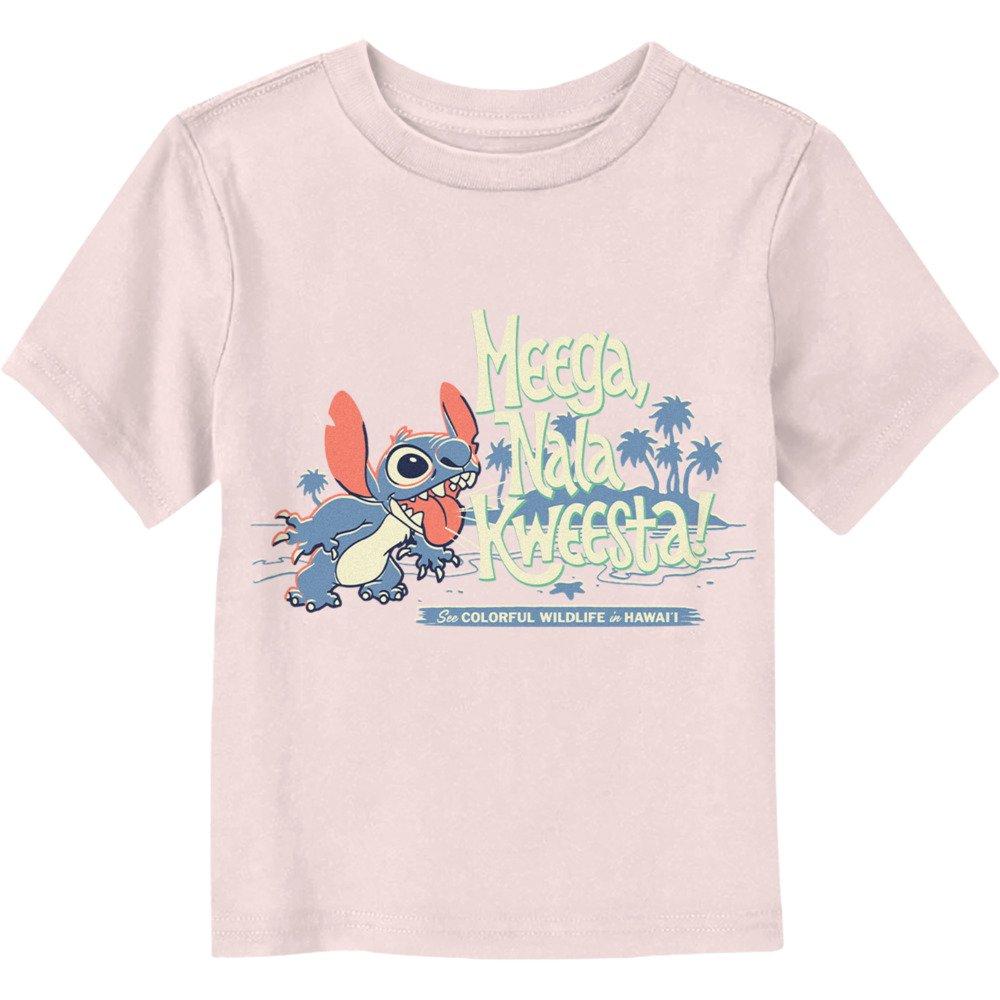 Disney Lilo & Stitch Meega Nala Kweesta! Toddler T-Shirt, LIGHT PINK, hi-res