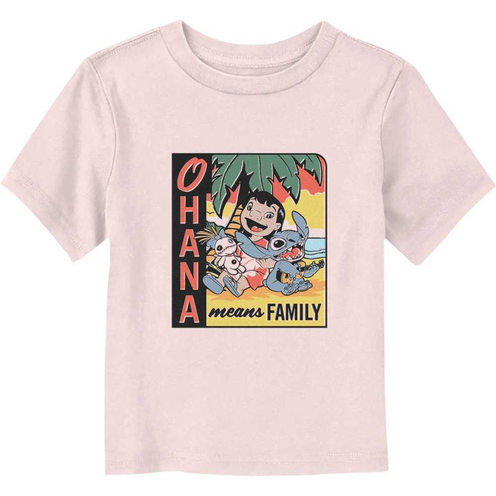 Disney Lilo & Stitch Ohana Means Family Beach Toddler T-Shirt, , hi-res