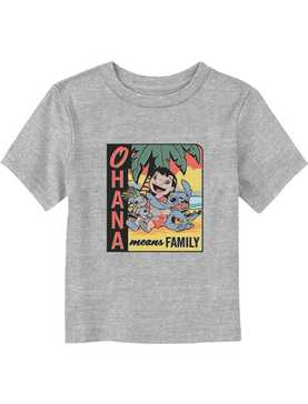 Disney Lilo & Stitch Ohana Means Family Beach Toddler T-Shirt, , hi-res