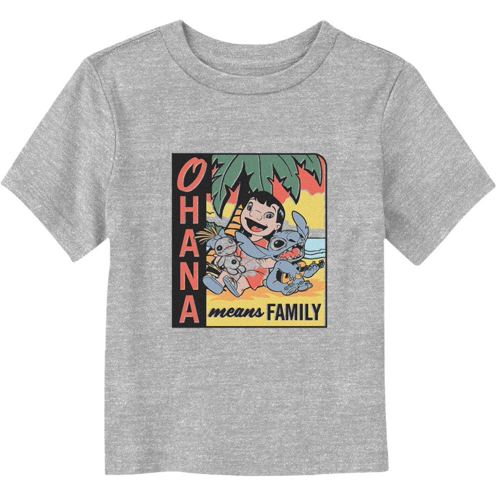 Disney Lilo & Stitch Ohana Means Family Beach Toddler T-Shirt, , hi-res