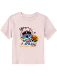 Disney Lilo & Stitch Pirate Stitch Toddler T-Shirt, LIGHT PINK, hi-res