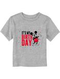 Disney Mickey Mouse it's My Birthday Toddler T-Shirt, ATH HTR, hi-res