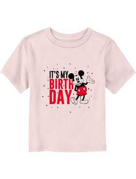 Disney Mickey Mouse it's My Birthday Toddler T-Shirt, , hi-res