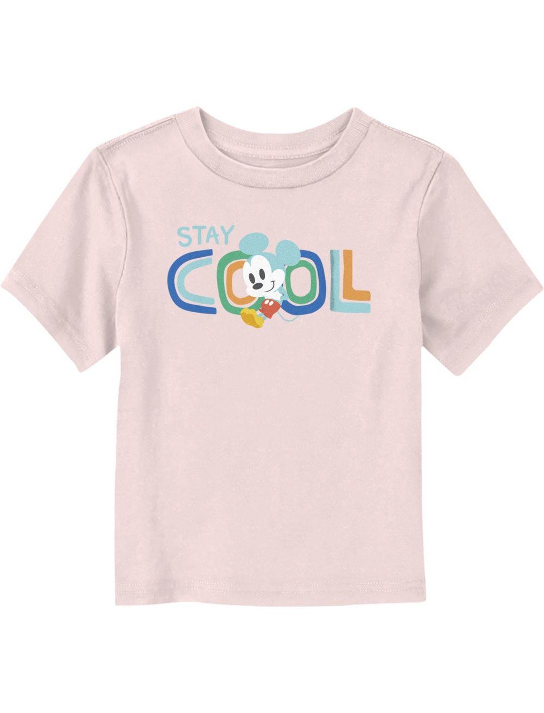 Disney Mickey Mouse Stay Cool Toddler T-Shirt, LIGHT PINK, hi-res