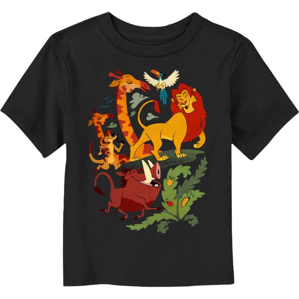 Disney The Lion King Friends Toddler T-Shirt, BLACK, hi-res