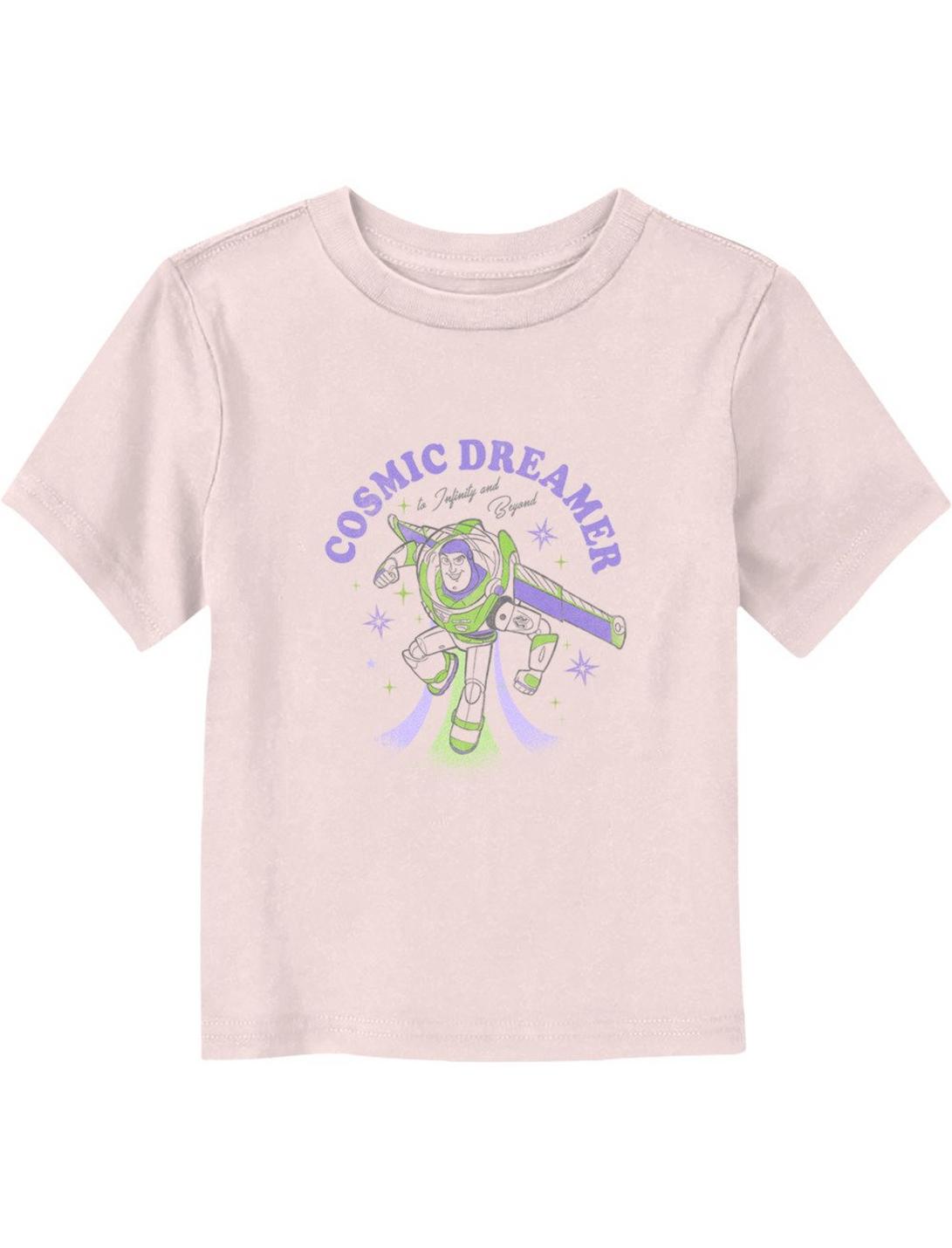 Disney Pixar Toy Story Cosmic Dreamer Buzz Lightyear Toddler T-Shirt, LIGHT PINK, hi-res