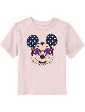 Disney Mickey Mouse USA Glasses Toddler T-Shirt, , hi-res