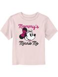 Disney Minnie Mouse Mommy's Minnie Me Toddler T-Shirt, LIGHT PINK, hi-res