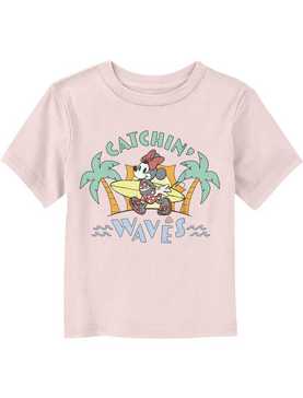Disney Minnie Mouse Surf Catchin' Waves Toddler T-Shirt, , hi-res