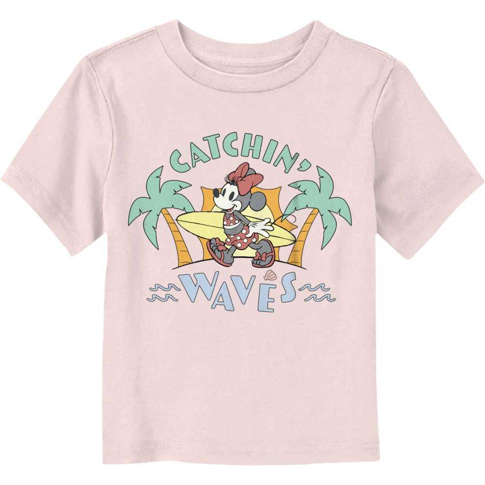 Disney Minnie Mouse Surf Catchin' Waves Toddler T-Shirt, , hi-res