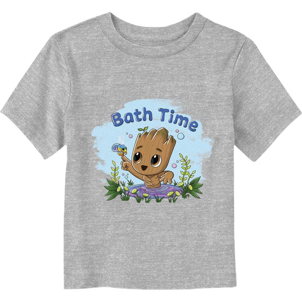 Marvel Guardians Of The Galaxy Groot Bath Time Toddler T-Shirt 21$