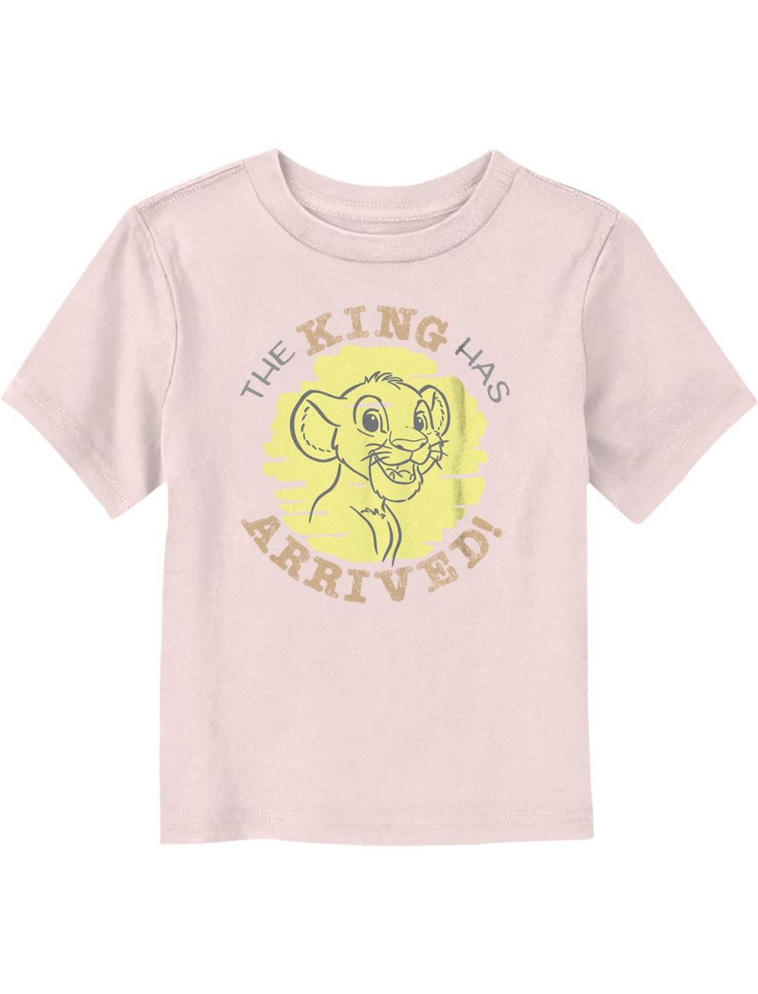 Disney The Lion King King Has Arrived Toddler T-Shirt, LIGHT PINK, hi-res