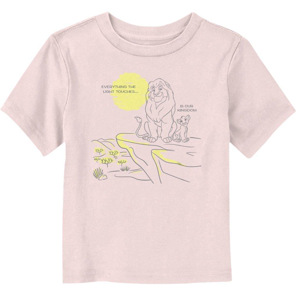 Disney The Lion King Everything The Light Touches Is Our Kingdom Toddler T-Shirt, , hi-res