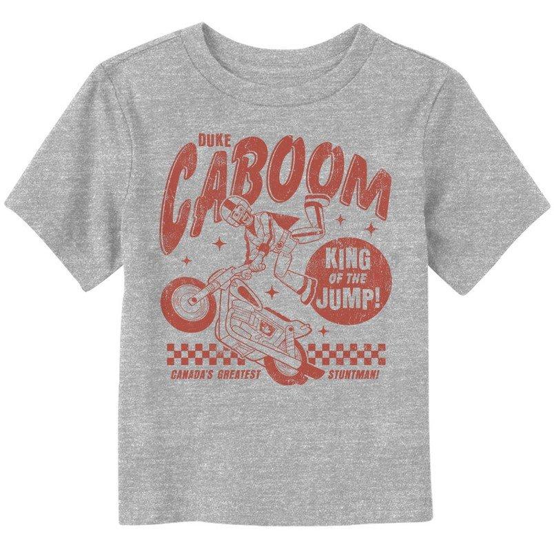 ★Urbandtype.★ Toy Story Caboom Graphic T-Shirt Cream UBEUT Disney Pixar Toy Story Duke Caboom The Greatest Stuntman